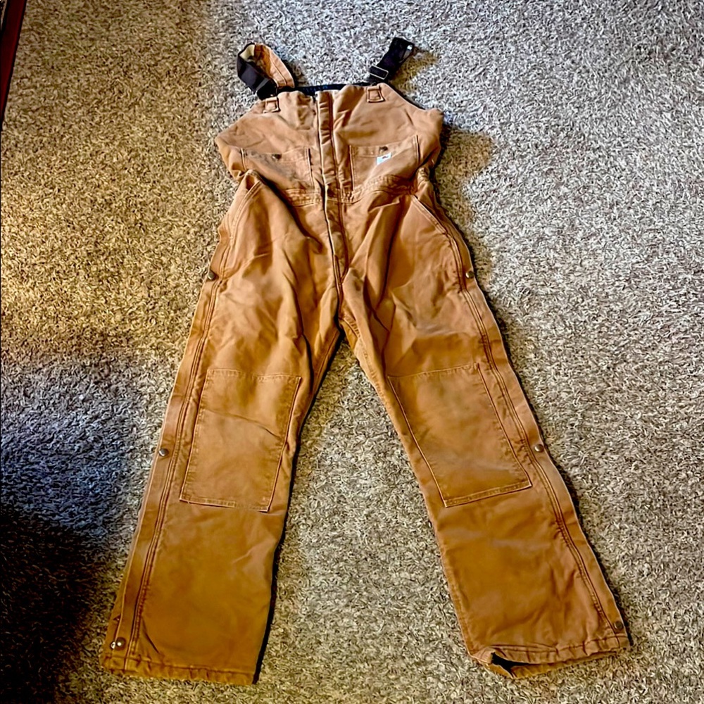 Carhartt Tan Workwear Overalls